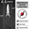 RANSHOU Leaf Trimming Scissors Handheld Hedge Shears 9", Professional One-Handed