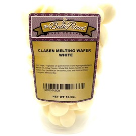 White Coating Melting Wafers, 1 lb Resealable Bag