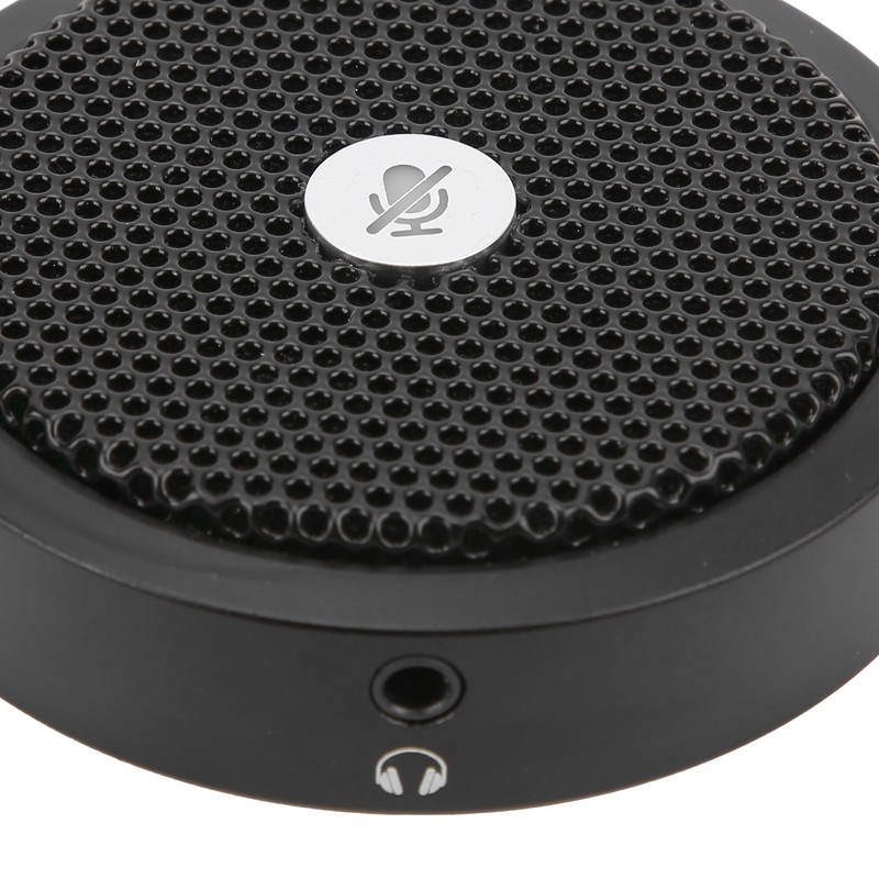 OmniDirectional Microphone Plug and Play USB Desktop Mic for Online