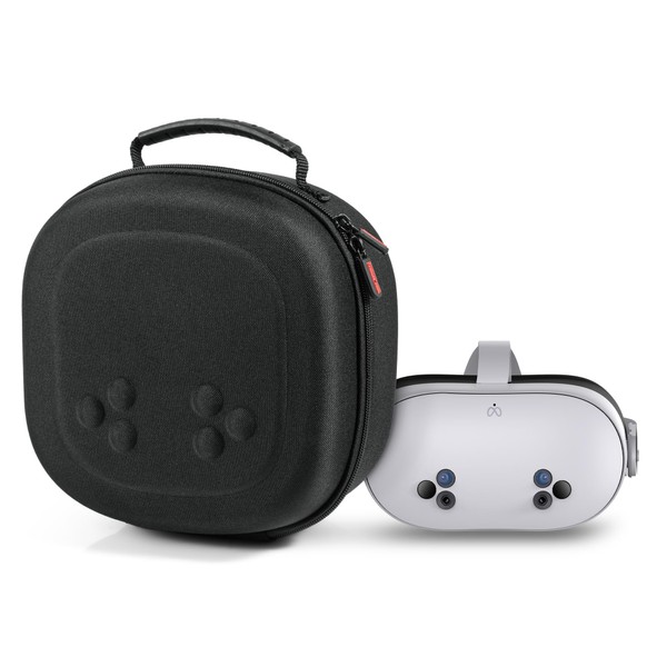 DEVASO Hard Carrying Case for Meta Quest 3S, VR Gaming