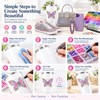 40000 PCS Bedazzling Kit, 40 Colors 3mm Resin Flatback Rhinestones