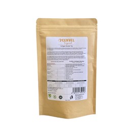 CENVEL® Collagen Booster Beauty Loose Tea with Natural Fruit Pieces | Our White Tea Blend is a Delicious Harmony of Lemony Citrus Notes & Soft Blueberry Flavour | High in Antioxidants | (100g)