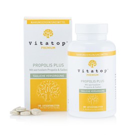 Vitatop PROPOLIS PLUS 90 Kapseln, 3 Monatsvorrat für die tägliche Versorgung mit Propolis und Salbei