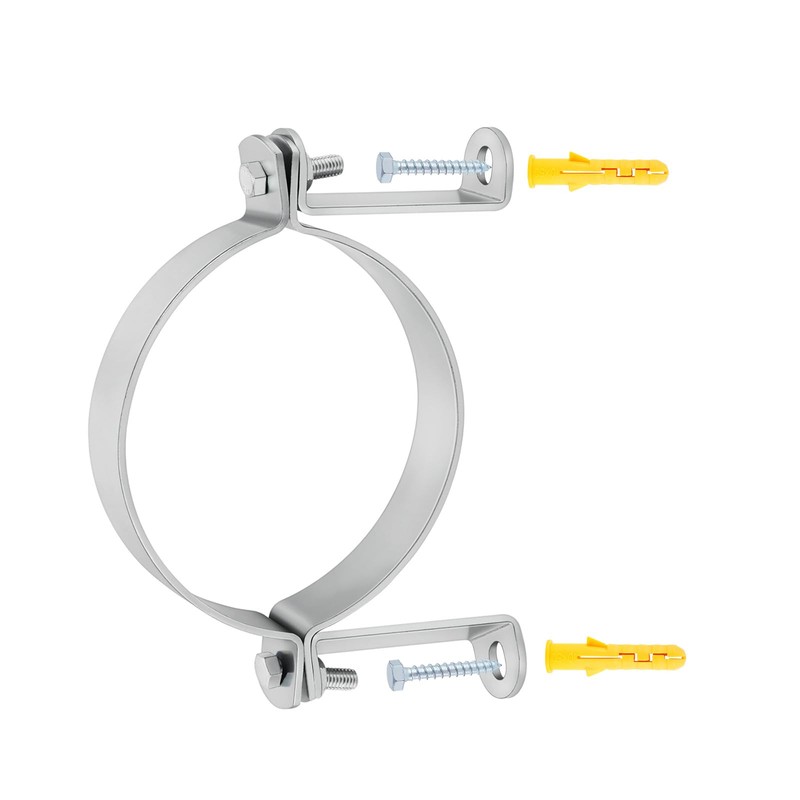2 Pcs 6 1/2 Inch Pipe Hanger, 304 Stainless Steel