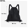 Arcade Unisex Knapsack, Stylish, Sports, Gym Sack, Plain, Drawstring, Waterproof,