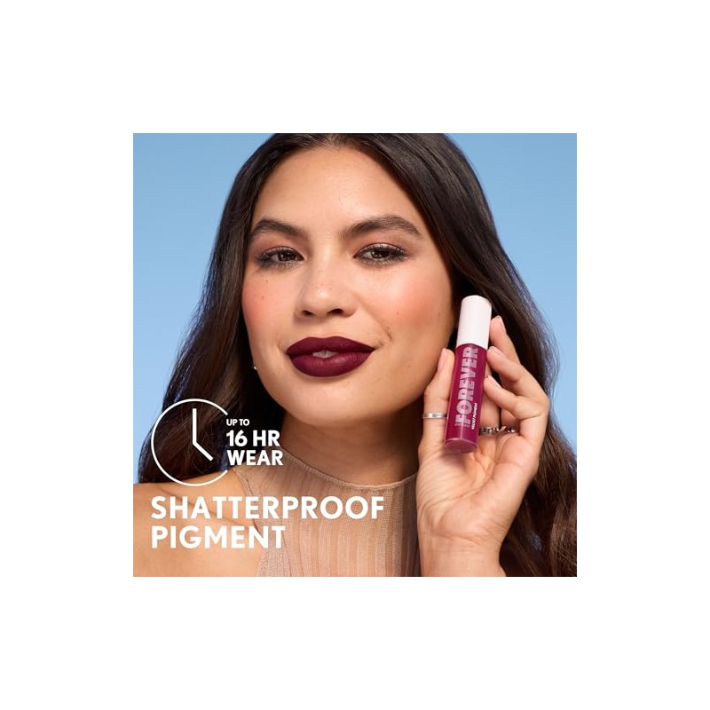 COVERGIRL Outlast Forever Velvet, Labial Líquido, 600 Lava, 9ml