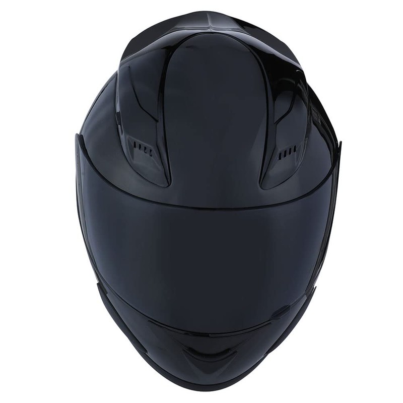 1STORM Motorcycle Bike Full FACE Helmet Mechanic Glossy Black