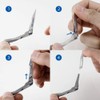 TITANER Titanium EDC Folding Pocket Knife Scalpel Knife Micro Utility