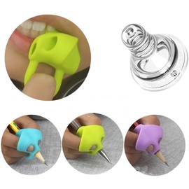 Pencil Body Corrector Pen Grip Pencil Clip Pencil Grip Correction Correct Holding for Adults Kids Pencil Set (4 pcs)