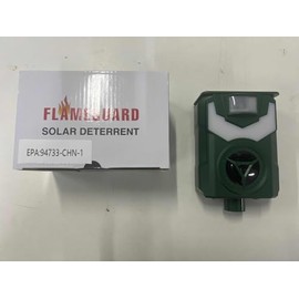 Upgraded Solar Animal Repellent Deterrent with Motion Sensor Ultrasonic Control for Stray Cat Deer Dog Squirrel Skunk Raccoon Rabbit and More,Cat Repellent Deer Repellent for Garden Farm Yard (2)