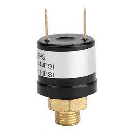 Aramox Air Compressor Control Switch, Pressure Switch Car Automatic Air Pressure Control Switch Valve 110-140PSI for Air Compressor Pump