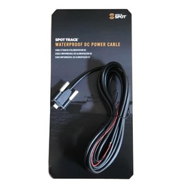 Spot Trace Waterproof DC Power Cable - 12 V Hardwire Kit for Continuous Power, Weatherproof Design, Compatible with Spot Trace GPS Tracker