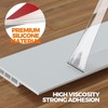 Holikme 2 Pack Door Draft Stopper Sheets, Rolls & Strips