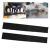 2Pcs 5ft Water Activated Flood Barriers Non Woven Absorbent Double