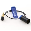 Eonvic Flat 3 Pin XLR to 3.5mm TRS Cable Balanced