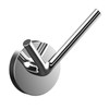 Emco Round Wall Mounted Double Hook Easy Care Aluminium 2