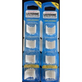 Listerine Ultraclean Access Flosser Refills UNFLAVORED 28 count (2 Pack) New
