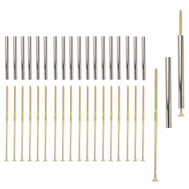 20 Pack Gutter Screw 3304719PK 7-Inch with Stainless Steel Ferrule Durable Gutter Nails and Spikes Easy-to-Install Secure Gutter Fasteners for Renovation and Maintenance of gutters