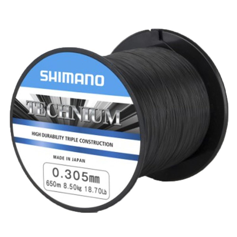 Shimano Technium Line, Dark Grey, 0,22 millimeter, 1920 meter, 5.00kilogram,