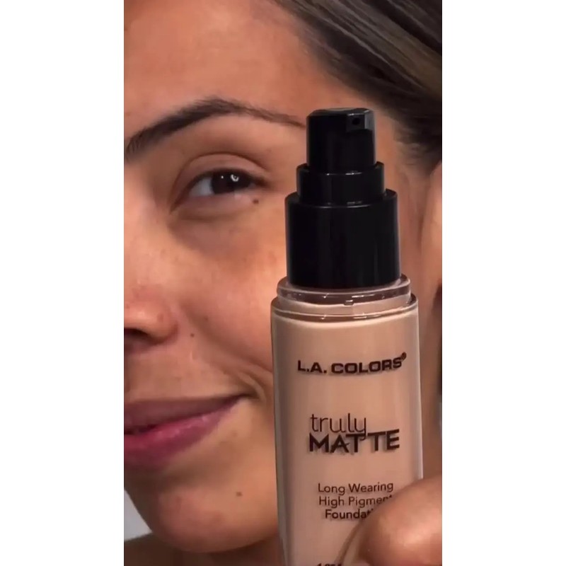 Base De Maquillaje Liquido La Color Truly Mate Cobertura 40g