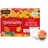 Community Coffee Spiced Pumpkin Pecan Pie Flavored Keurig Coffee Pods,