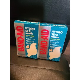 BAND-AID 2 Boxes Band-Aid Hydro Seal Hydrocolloid Bandages Large, 6.0 ea