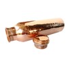 Rastogi Handicrafts Pure Copper Water Bottle Real Small Hand Hammered