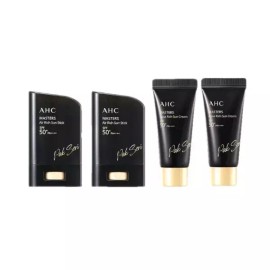 AHC 2+2 AHC 선스틱 22g x 2개 선크림 10ml 마스터즈 에어리치 2+2 AHC Sun Stick 22g x 2 Sun Cream 10ml Master's Airy Rich