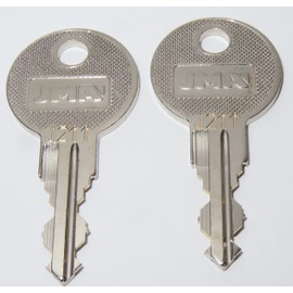 2 Keys For Better Built Tool Box Key Code Series J201 thru J220 NUMBER ENGRAVED ON FRONT OF KEYS (J211)
