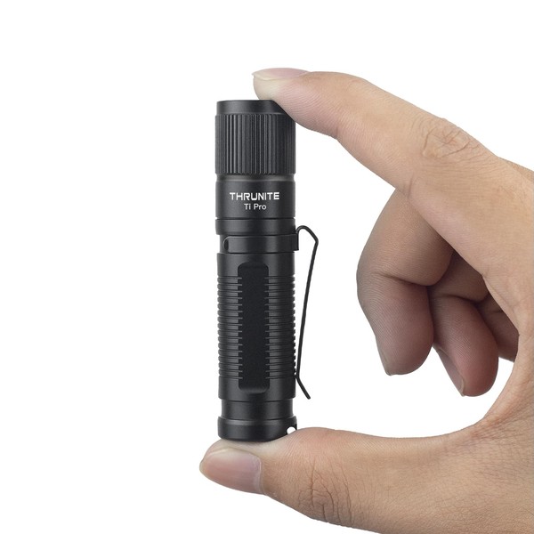 ThruNite Ti Pro AA & Rechargeable Mini Flashlight, High 1012 Lumens, Bright but Compact Flashlight for Outdoor and EDC