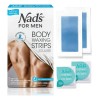 Nads Kit Tiras De Cera Para Depilación Corporal Para Hombres