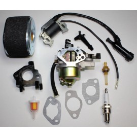 Honda aftermarket NEW GX390 13HP HONDA CARBURETOR WITH IGNITION COIL, SPARK PLUG AND AIR FILTER.