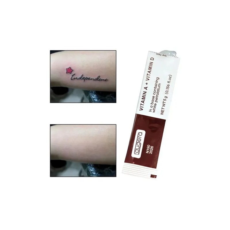 T Tcrema Hidratante Tatuaje Vitamina A Y D Microblading 120pz