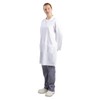 Whites Chefs Apparel A351-L Unisex Lab Coat, White