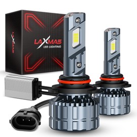 Laxmas 9006 Fog Lights, 1:1 Size 9006 Bulb Plug And Play, Fog Lights, Pack of 2