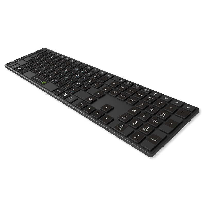 Lacerto® 13 x 13 mm German Sticker Set for PC