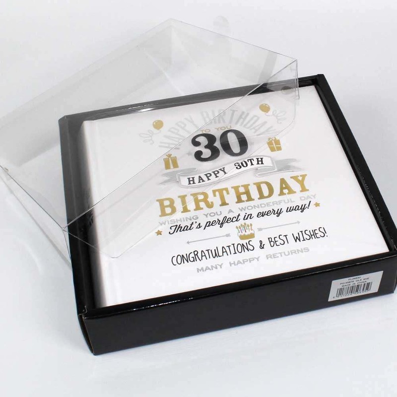 Widdop Bingham Signography 30th Birthday Photo Album