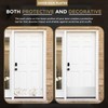 uxcell 2pcs Door Kick Plate, 6 x 28 Inches Anodized