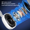 Portable Golf Speaker IPX6 Waterproof Dustproof Premium Stereo Bass BT5.3