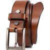 WOLFANT Thicken Heavy Duty Mens Work Belt,100% Italian Full Grain