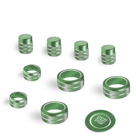 AuTK Air Conditioning, Vent Knob Cover for Honda Civic Accessories 2022 2023 2024 2025 for Honda CRV 2023 2024 2025 for Acura Integra 2023 2024 2025 Start/Stop Push Button Ring Trim 11Pcs(7 inch)