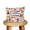 G2TUP Canada Travel Gift I'd Rather Be in Canada Makeup