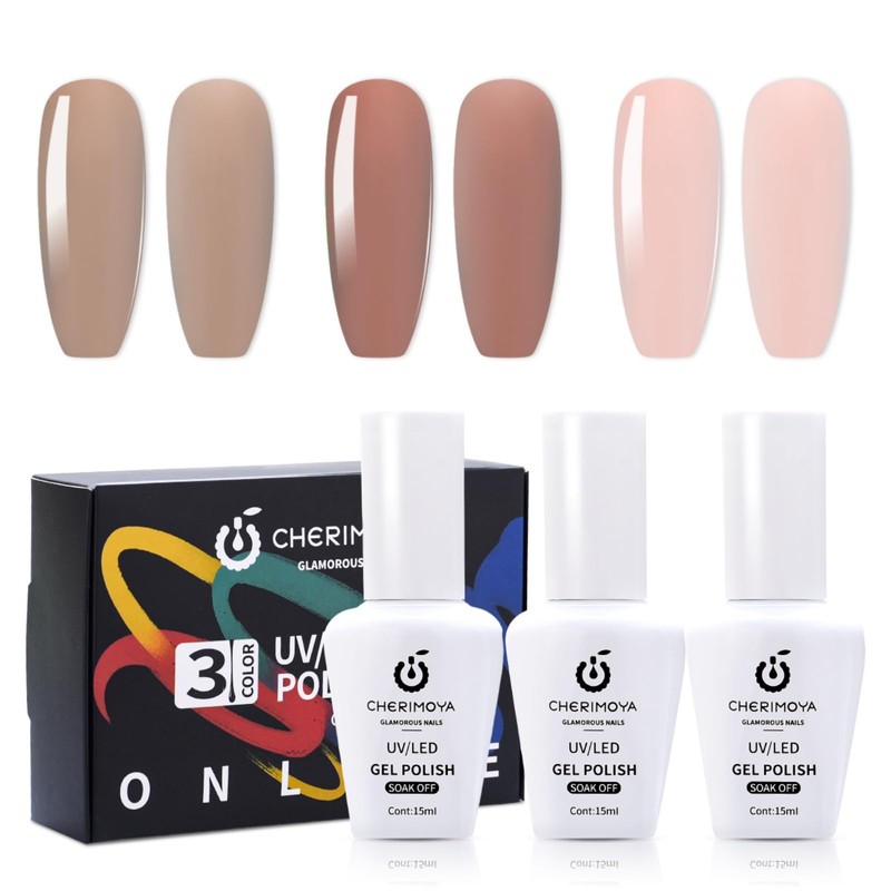 Cherimoya Juego de Esmaltes de Uñas en Gel Semipermanentes 3