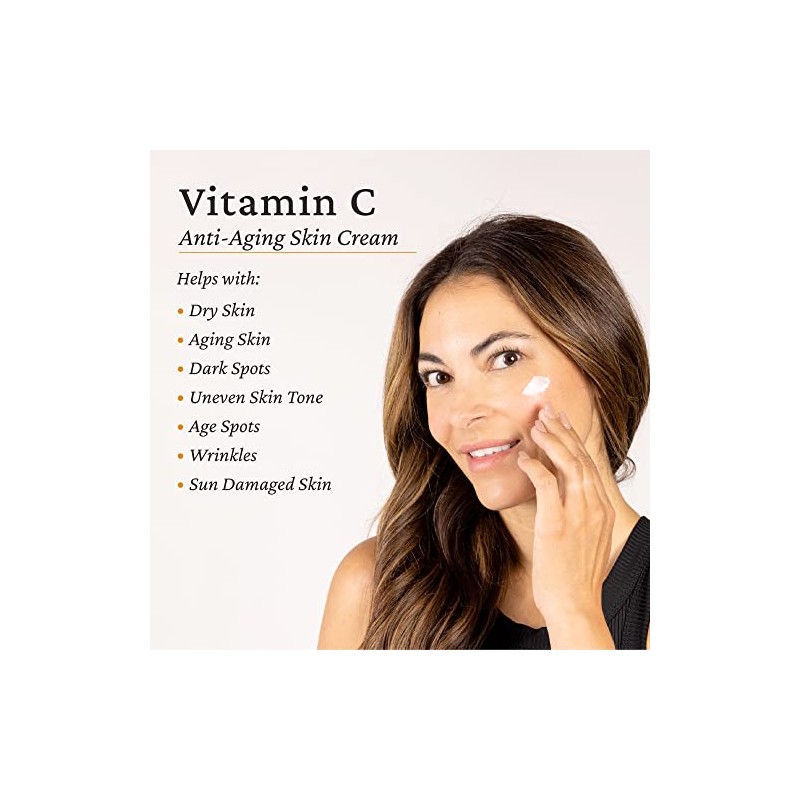 Elastalift- Crema iluminadora facial y corporal con vitamina C, loción