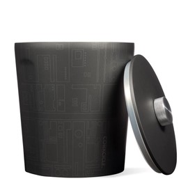 Corkcicle Insulated Ice Bucket with Lid, Stainless Steel, 100 oz Capacity – Triple-Walled, Non-Slip Bottom, Keeps Ice Cold for 48 Hours – Dishwasher Safe, Ergonomic Design with Non-Slip Bottom