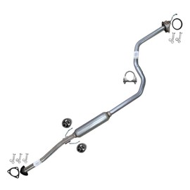 Exhaust Resonator Pipe Compatible for 1996-2000 Honda Civic | 1997-2000 Acura EL 1.6L | Stainless Steel | Northeastern Exhaust | Free Hangers, Bolts & Nuts, Gaskets and Clamp | Direct Fit