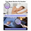 Electric Fly Swatter 4500V Bug Zapper Racket, 2 in 1