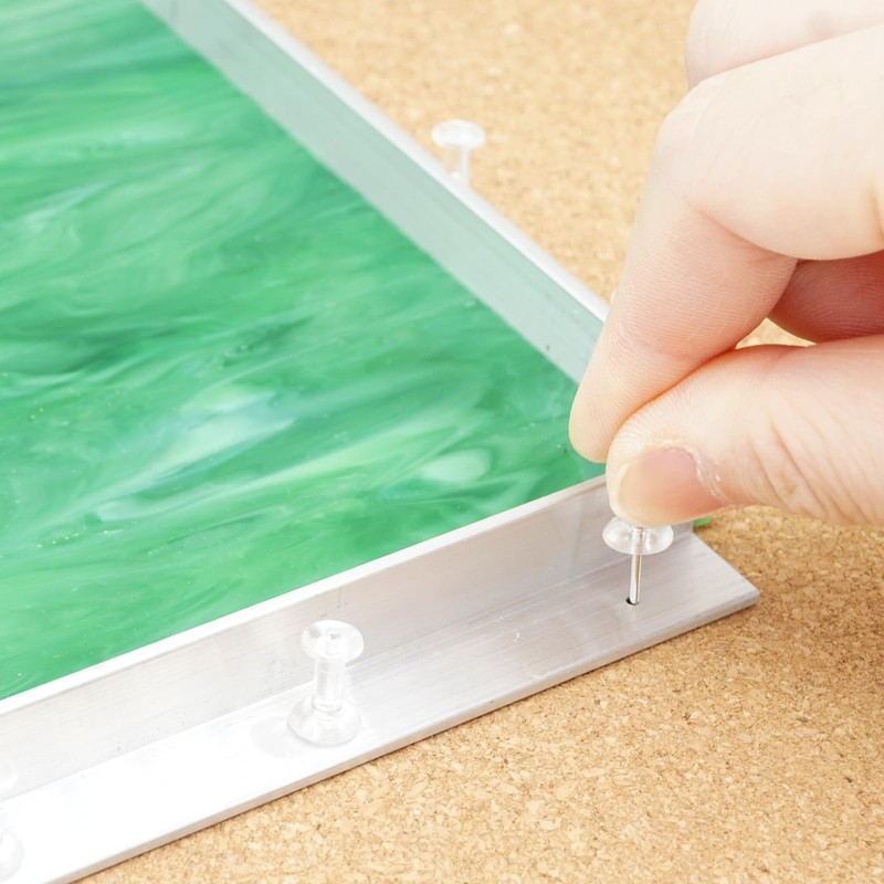 ZAWAGIIK Layout Block System for Stained Glass Panels 6" Pack