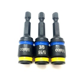 Malco Reversible Hex Nut Magnetic Driver MSHC mshc1 5/16 3/8" SLIM TIPS Xmas Dad