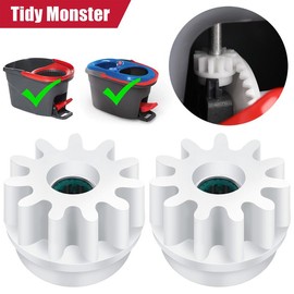 Pedal Bearing Replacement for O-Cedar EasyWring Bucket System Repair Step Pedals Problems Clutch Gear Sprockets for 90% Spin Mop Bucket “Outdoorfun”:_2 PC